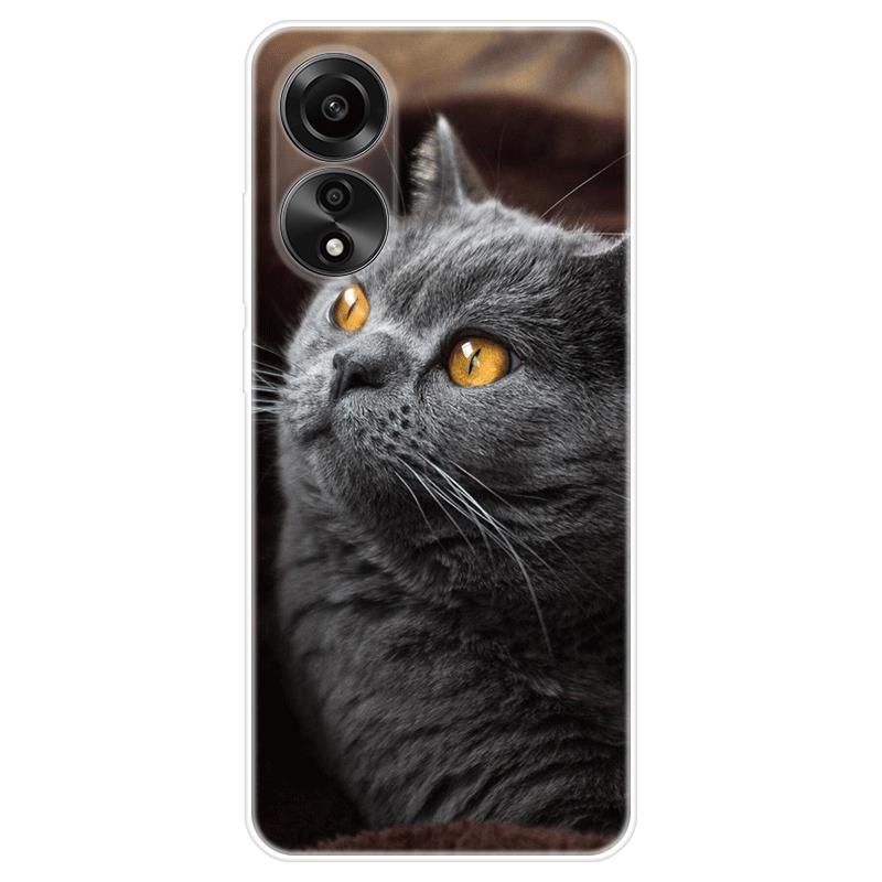 Для OPPO A58 A 58 4G чехол Мягкая силиконовая задняя крышка Мультяшный чехол для телефона Разнообразие