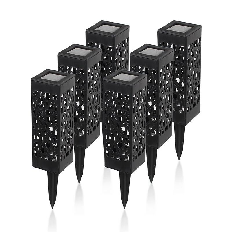 Pailide Solar LED Hollow Outdoor Landscape Lamp (4-Pack)