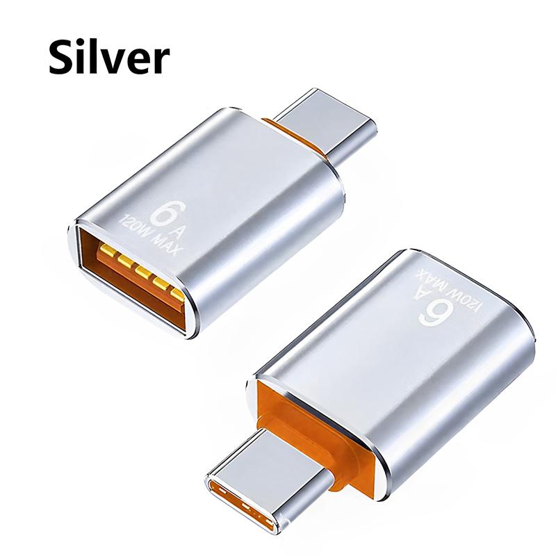 Type C To USB 3.0 Adapter Metal Charging Stable Data Transmission File Reading Light for Iphone Macbook Xiaomi Samsung Connector 3