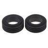 Hot 2PCS Rubber Pussy For Geberit Parts Toilet Internal Low Level Flush Pipe Rubber Cone Seal Gasket 119.668.00.1 60x42x25mm