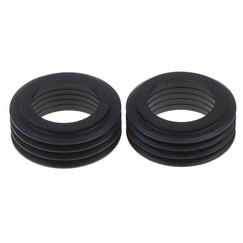 Hot 2PCS Rubber Pussy For Geberit Parts Toilet Internal Low Level Flush Pipe Rubber Cone Seal Gasket 119.668.00.1 60x42x25mm