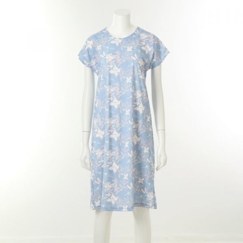 Venus White Floral Print One Piece Pajamas Vevs103l