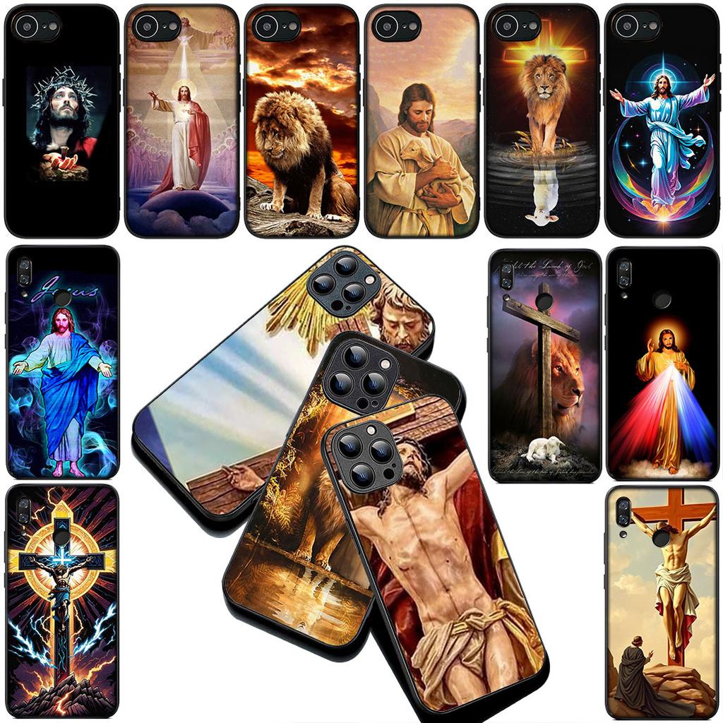 Jesus Christ God Christian Cross Cover for Motorola Moto G86 G57 E14 E15 G14 G34 G67 G13 G24 A54 G15 Power E22 Coque Phone Case