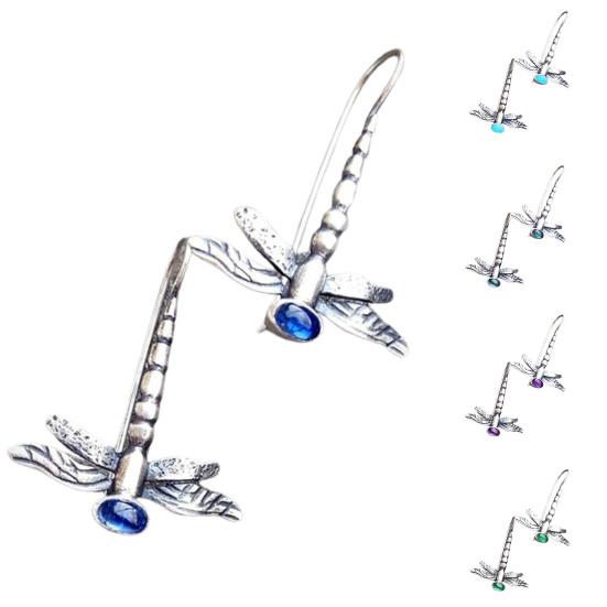 Простые висячие серьги с гальваническим покрытием, элегантные, нежные