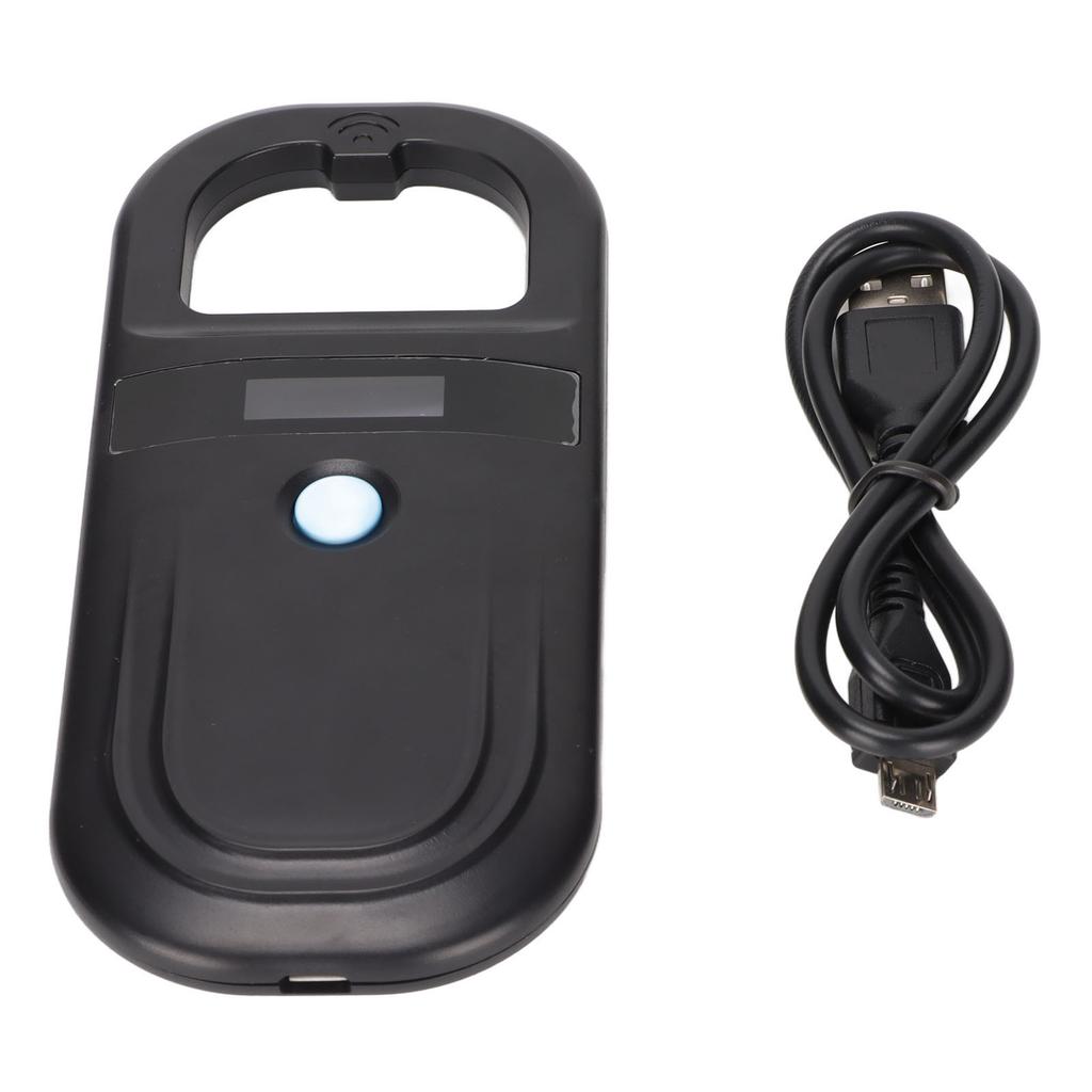 Pet ID Microchip Scanner USB Rechargeable Animal Card Reader with Storage Function for Pets