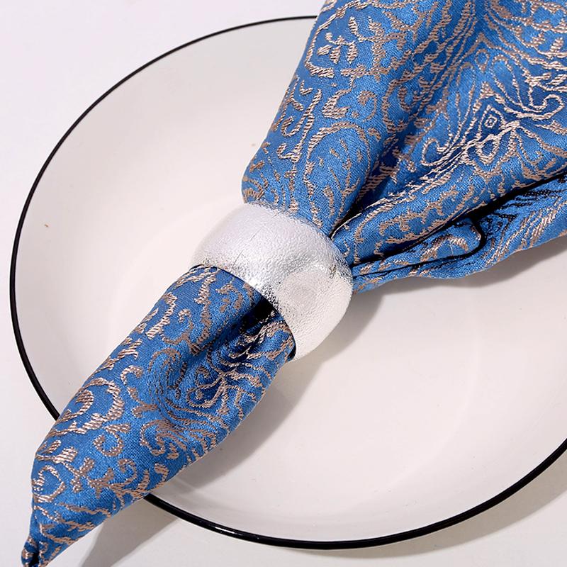 12 шт. пряжки для салфеток из металла для столовой, для свадебной вечеринки, модели колец, простые держатели для салфеток, кольца для салфеток, декор стола