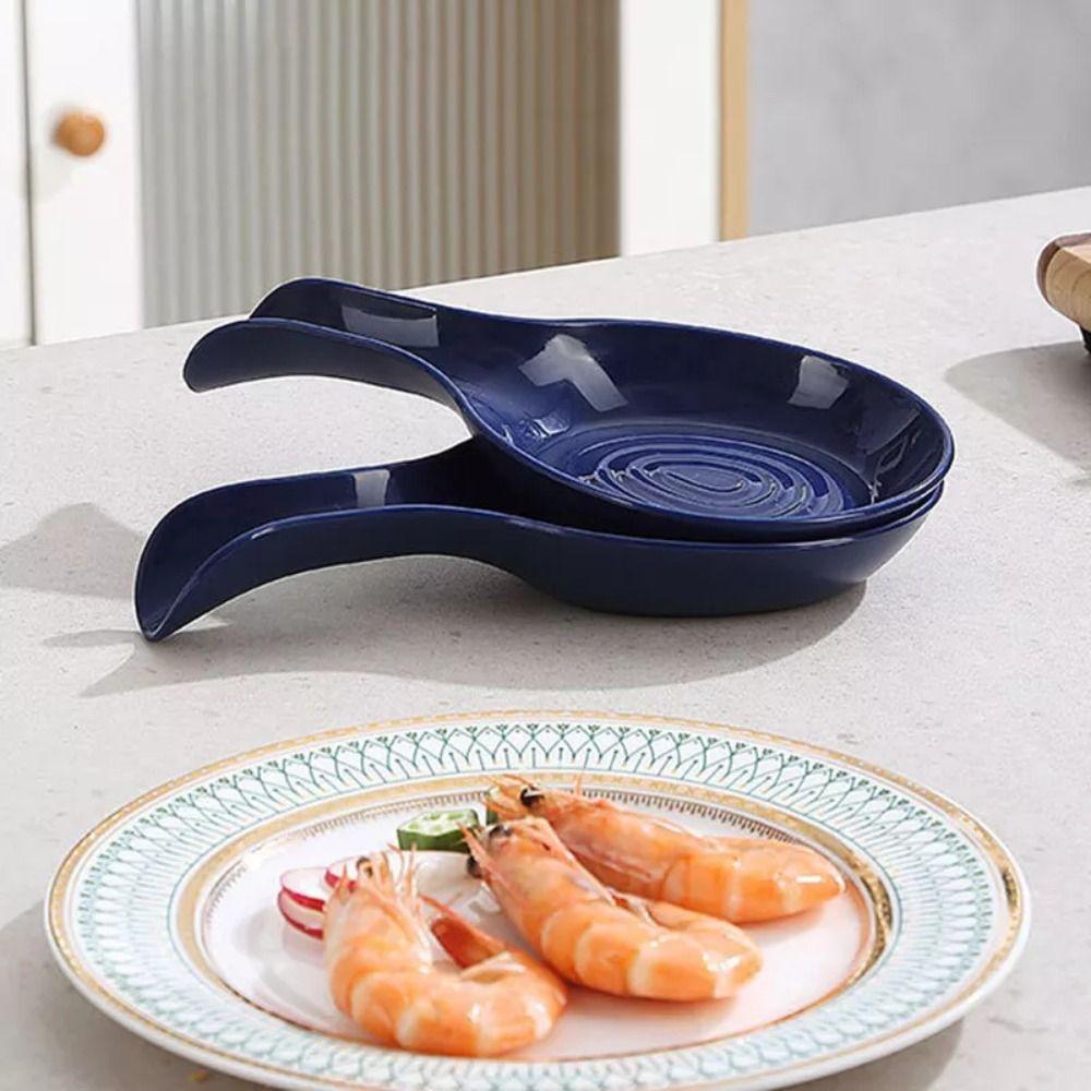 Термостойкая подставка для ложки Красочная подставка для кулинарной ложки Новая большая подставка для ложки