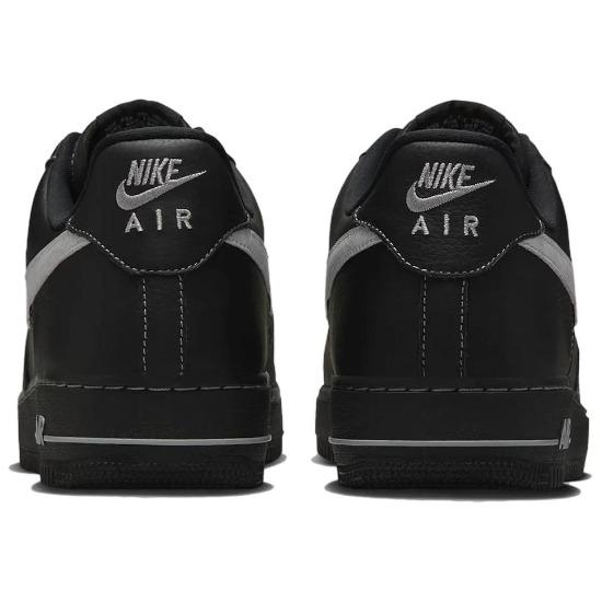 Nike Кеды для скейтбординга Air Force 1 с низким верхом Унисекс Черные HQ2037-006