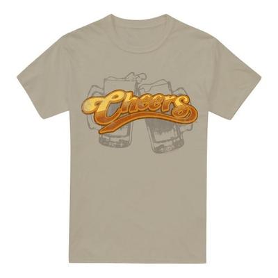 Футболка мужская с кружкой пива Cheers