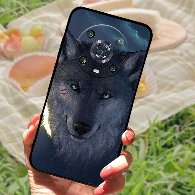 Чехол для Honor Magic 6 4 Lite 5G Модный ударопрочный силиконовый чехол для телефона Для Honor Magic 4 Pro 5G Honor X9B 5G Защитный Fundas