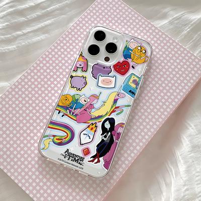 Милый Чехол для Телефона Adventure Time Для Samsung Galaxy A55 A35 A25 A15 A05s A54 A24 A14 A06 A05 A13 A53 A33 A23 4G 5G Задняя Крышка