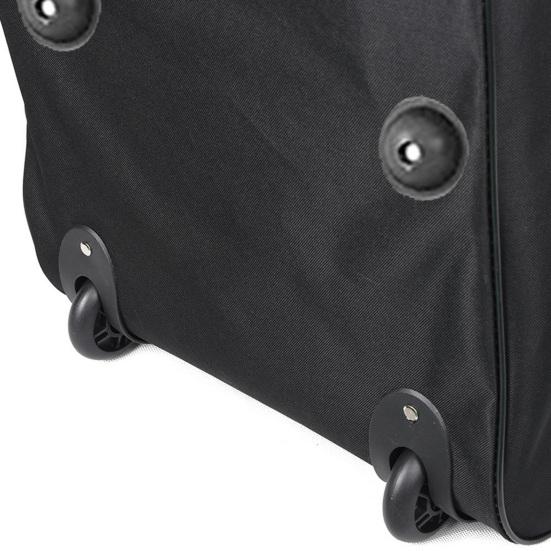 Дорожная сумка для гольфа с колесами 900D, прочный портативный чехол для путешествий с клюшками для гольфа для авиакомпаний, мягкий складной дорожный чехол для гольфа