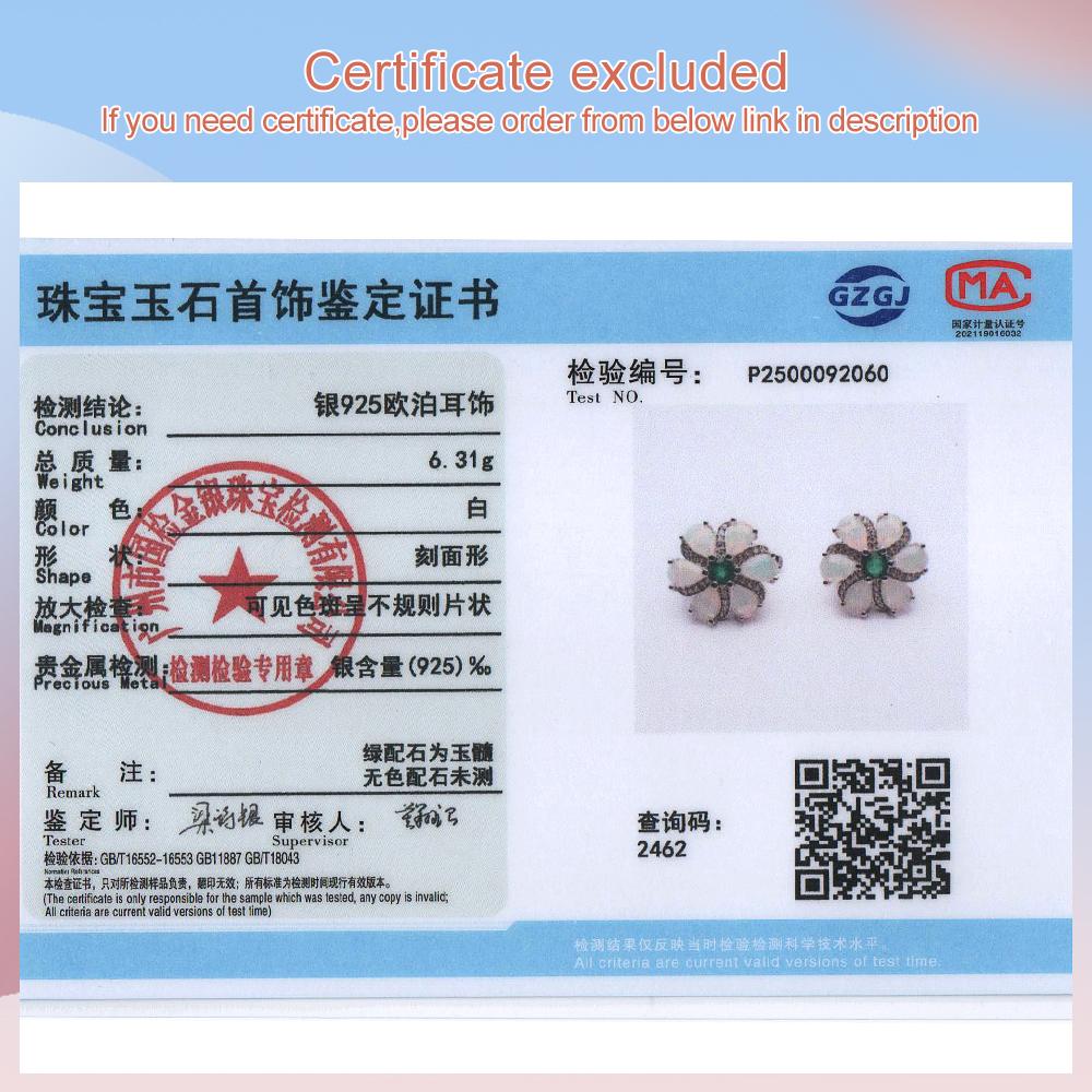 Комплект женских украшений из натурального опала с зеленым агатом, серебро 925 пробы, подвеска, ожерелье, серьги, кольцо, ювелирные украшения, подарок