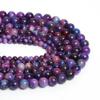 Natural Sugilite Stone Beads Round Loose Spacer Beads for Jewelry Making Diy Bracelet Necklace Accessories Wholesale 6-10mm