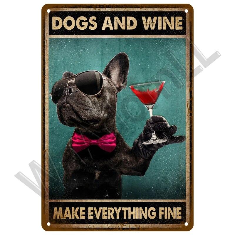 Металлический знак в стиле ретро, ​​черный кот, постер, забавный оловянный знак с котом, винтажная табличка с изображением животного, домашний декор, настенное искусство, зоомагазин, садовая табличка для бара для собак