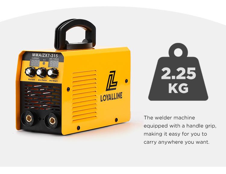 Naisunjia MMA-315 Portable Manual Electric Welding Machine Set