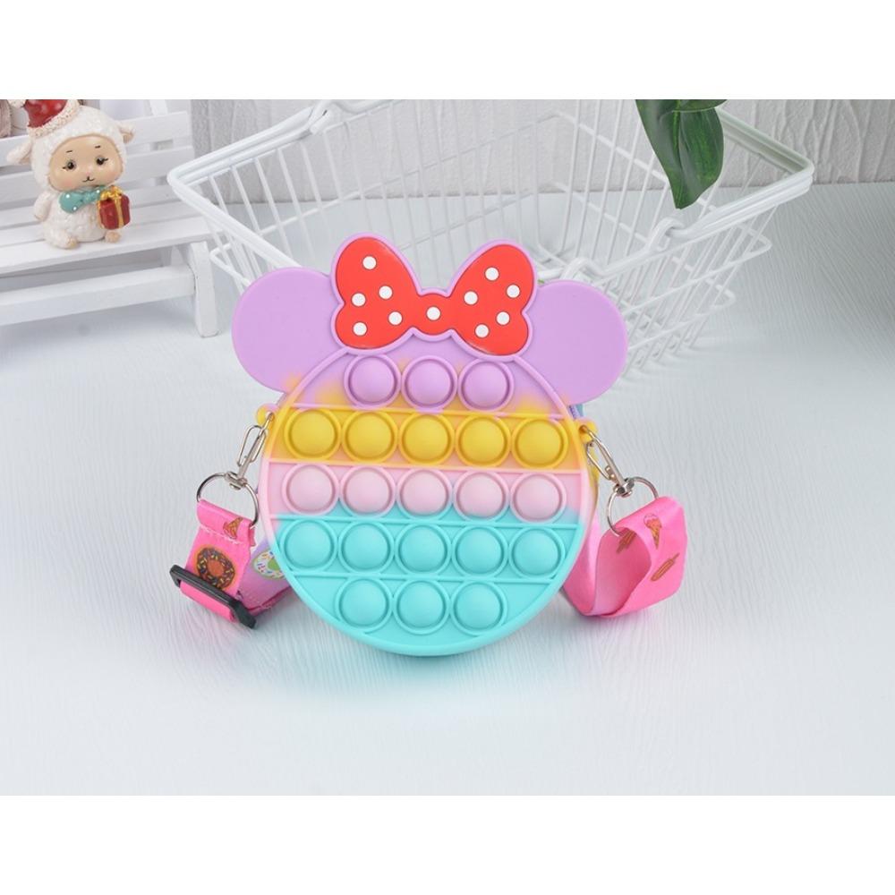 Детский милый кошелек с нулевым прессом, музыкальный рюкзак, детская игрушка-головоломка для снятия стресса, сумка