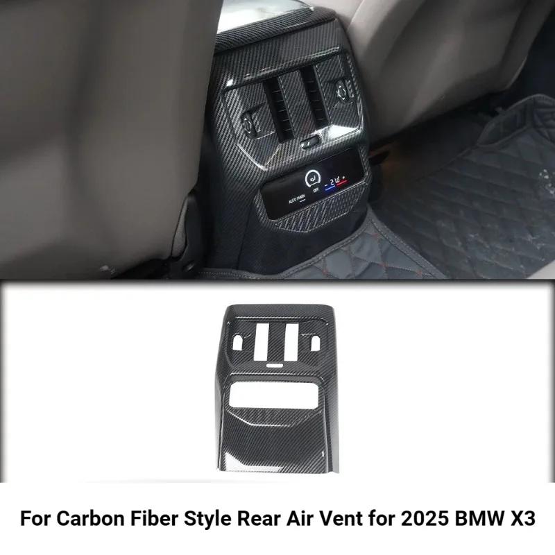 For Interior Trim Kit, Gear Shift Frame, Armrest Box, Rear Air Vent Cover & Window Lift Panel Fit For 2025 New BMW X3