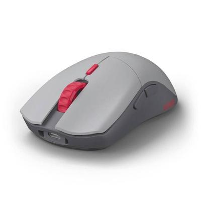 Беспроводная игровая мышь Glorious Series One PRO Centauri MS625 - (Серый/Красный) - Сверхлегкий, прочный, высокопроизводительный GLO-MS-P1W-CT-FORGE