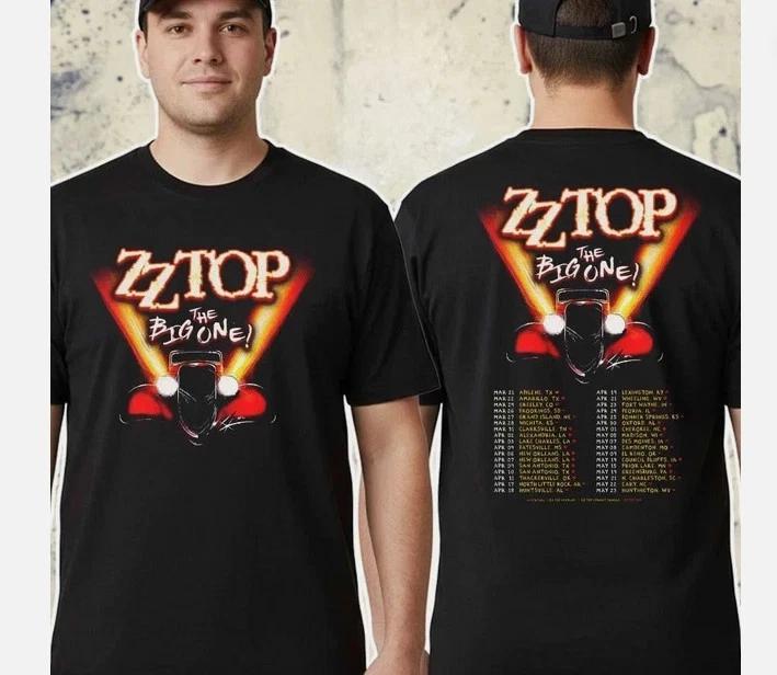 The Big One Tour 2026 Classic Rock Band Concert Graphic T-Shirt Reprint S-4XL