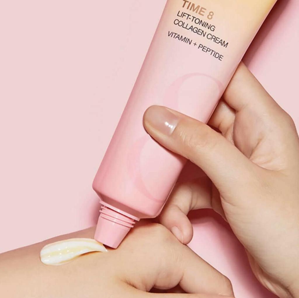 BRTC TIME 8 LIFT-TONING COLLAGEN CREAM – укрепляющий и подтягивающий увлажняющий крем (80мл)