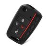 Silicone Key Case Cover For VW Polo Golf 7 Tiguan for Skoda Octavia Kodiaq Karoq for SEAT Ateca Leon Ibiza 2016 2017 2018 2019