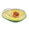 Wear-resistant Avocado Dog Slow Feeder Spill Proof Dog Training Toy  Relieve Boredom