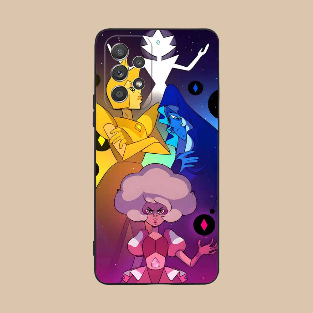 Чехол для мобильного телефона Steven Universe для Samsung Galaxy M55 54 42 35 34 33 32 23 22 15 14 13 12 F55 5G Цветной Защитный Чехол для Телефона