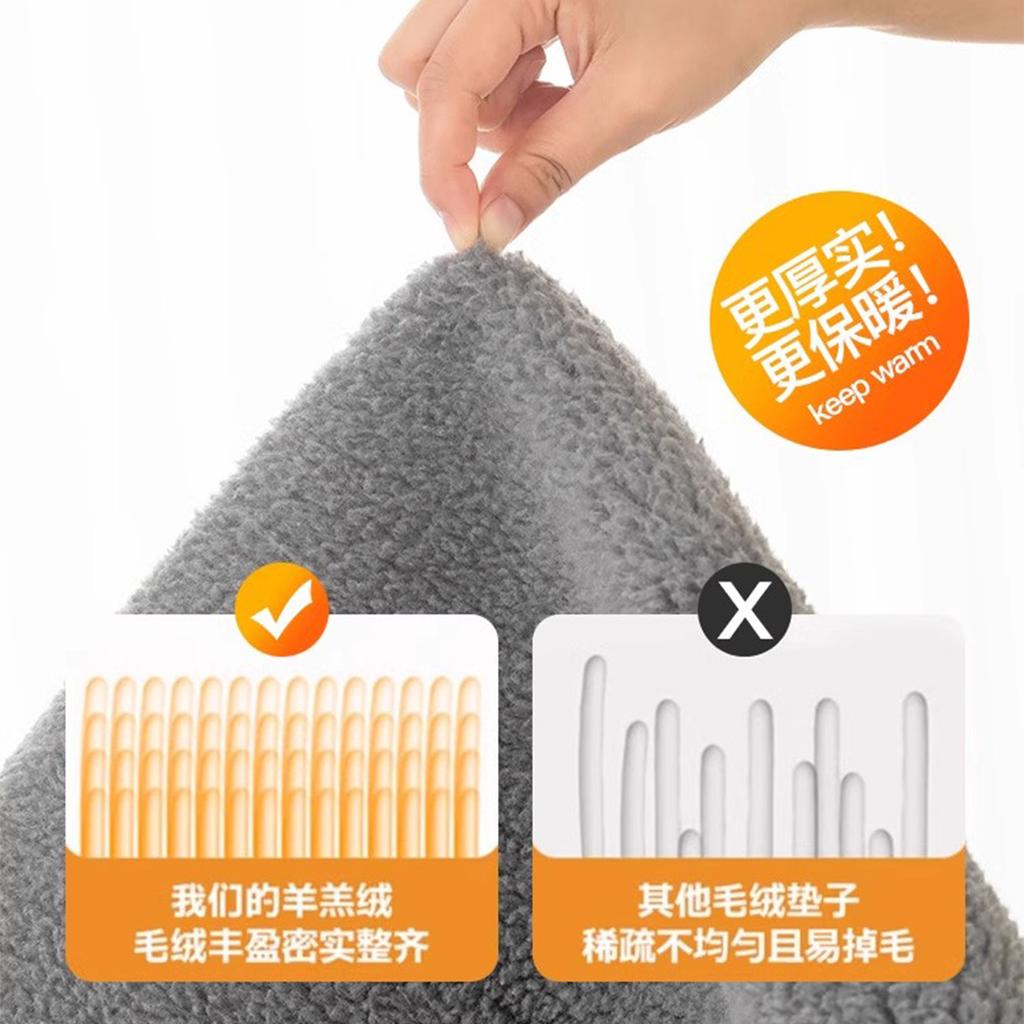 Плюшевая подушка для дивана из овечьей шерсти Осень и зима Новая утолщенная всесезонная универсальная подушка для сиденья Нескользящий чехол Покрывало Тканевое полотенце