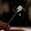Clasp Tassel For Women Flower Hair Sticks Wooden Hair Fork Hair Accessories Chinese Style Hairpin