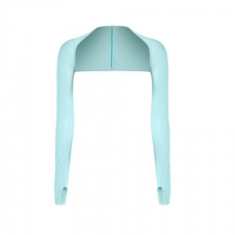 Ice Silk UV Protection Arm Sleeves Unisex Cooling Sports Arm Cover for Cycling Outdoor Activities with Sun Protection