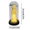 Ghost Lamp Halloween Night Light Tabletop Spooky Decorations Light LED Ambient Lighting For Fireplace Home Party Holiday