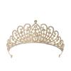 Baroque Style Alloy Rhinestone Bridal Tiara Crown Hair Accessories Headband Hair Crown Tiara