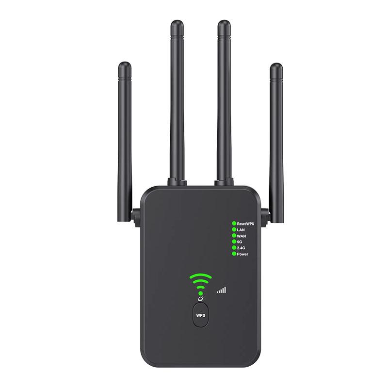 Wi-Fi репитер U10, двухдиапазонный Wi-Fi роутер 2,4 ГГц / 5 ГГц, 802.11ax, 300/1200 Мбит/с, усилитель беспроводного сетевого сигнала
