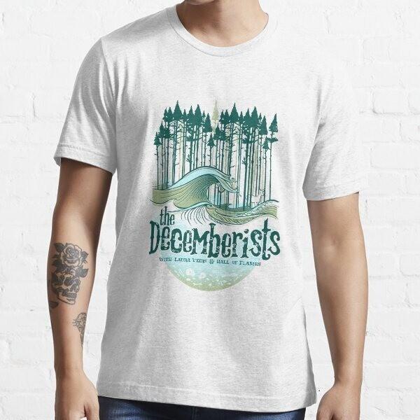 The Decemberists Folk Rock Band Poster Essential T-Shirt White