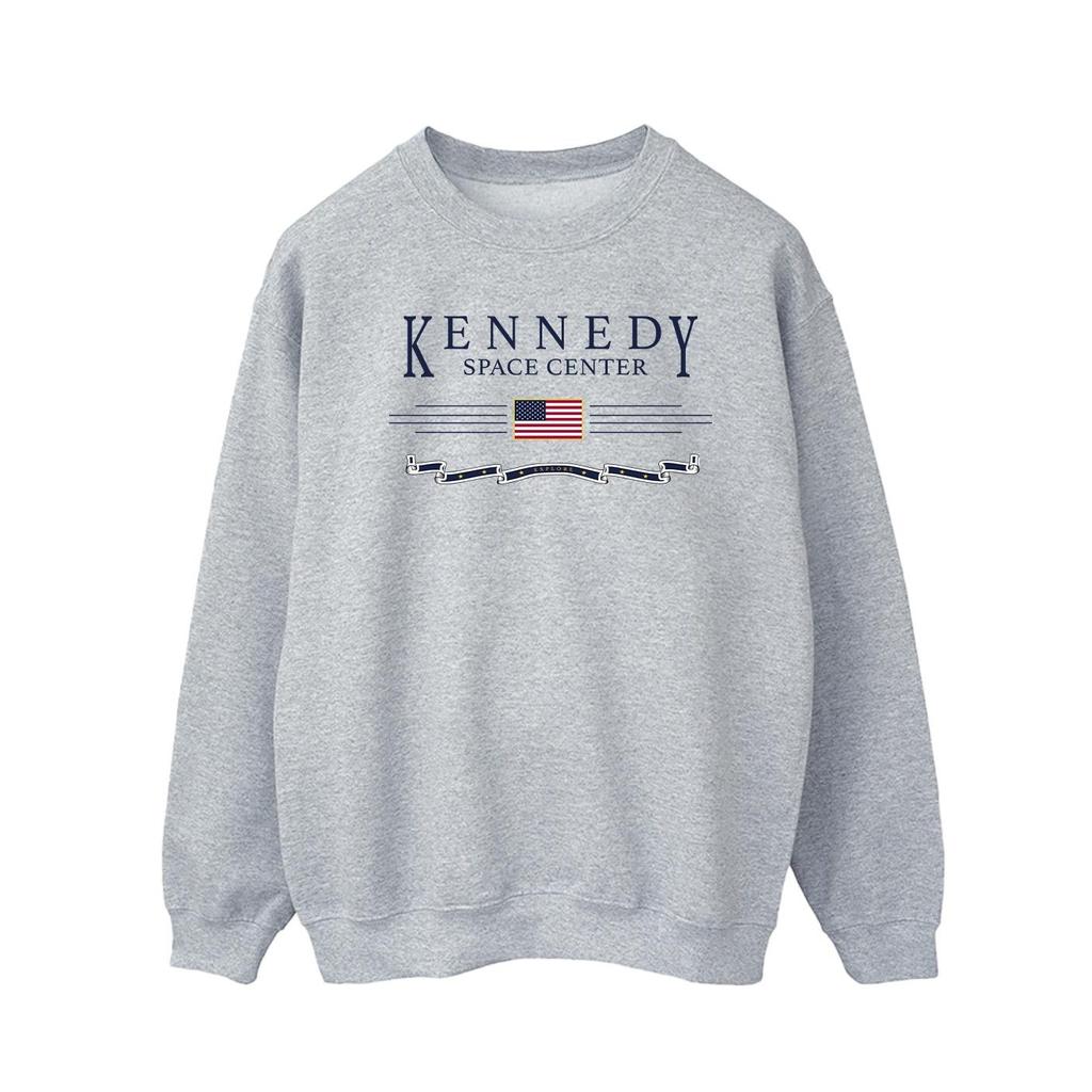 NASA Mens Kennedy Space Centre Explore Sweatshirt