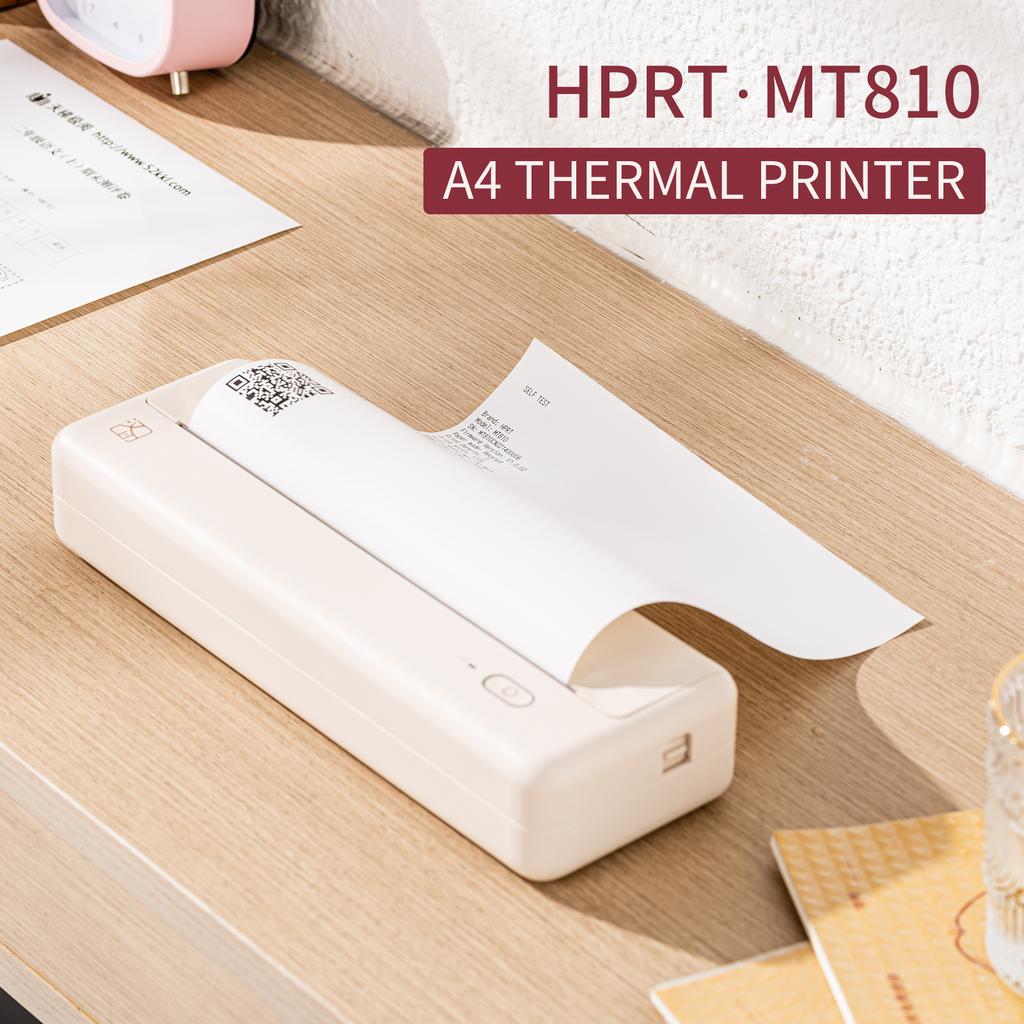 HPRT MT810 Портативный принтер формата A4 для термопечати с беспроводной связью BT Connect, совместимый с iOS и