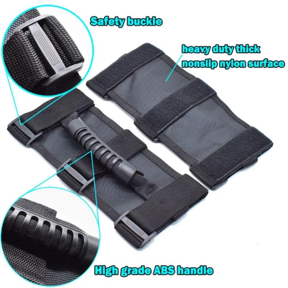 Non-Slip Roll Bar Grab Handles Heavy Duty Interior Accessories Armrest Interior Car