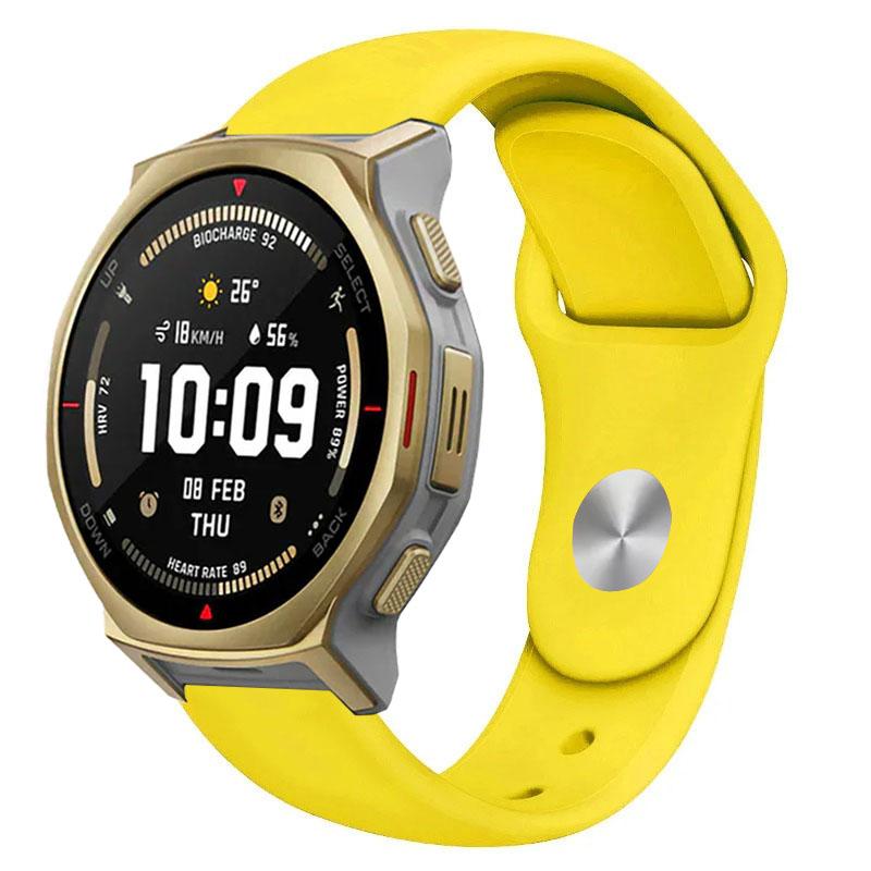 Спортивный силиконовый ремешок 18/20/22 мм для Amazfit T-REX3 Pro 48/44 мм Active 2 Браслет Ремешок для запястья для Amazfit Helio Balance 2-1/Bip 6-5