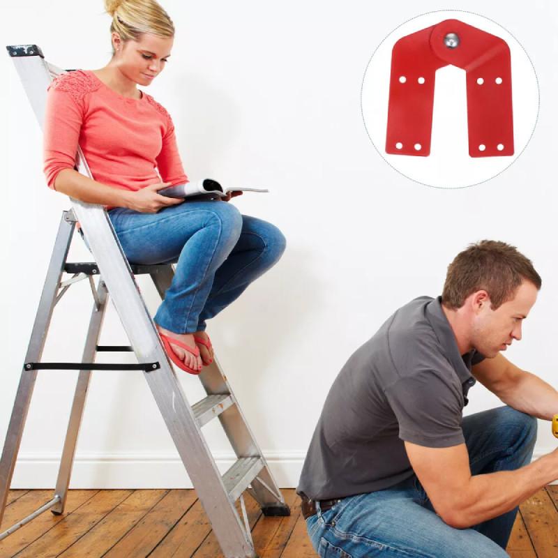 Универсальная лестница из алюминиевого сплава для домашнего использования, отличающаяся прочной конструкцией и устойчивостью