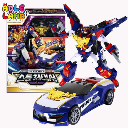 Сезон 6, мини-спецназ, сильнейший полицейский шторм-преследователь, игрушка-робот-трансформер, корейские популярные персонажи