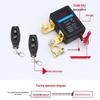 Smart Remote Car Battery Disconnect Switch, 12V, Pure Copper Relay & Knife Switch