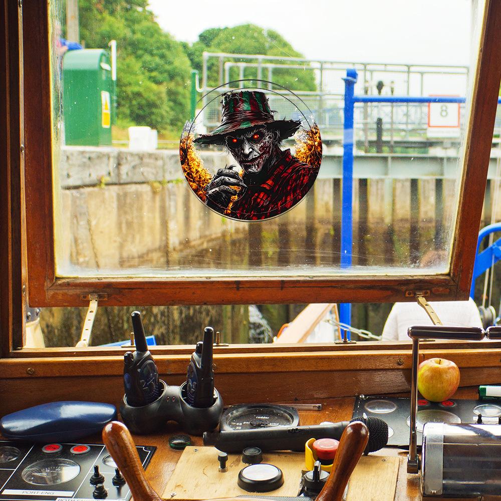 Хэллоуин Балкон Стекло Окно Украшение и Декор Статическое Электричество Наклейки на Окна