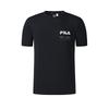 Fitness Fashion Comfortable Simple Knitted Short Sleeve Sun Protection Breathable Crew Neck T-Shirt Men Tops Deep-Black A11M521106F-BK