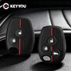 Новый силиконовый чехол для ключа автомобиля для Renault Trafic Clio Duster Logan Dacia Sandero Для Nissan Terrano Almera 2/3 кнопок Чехол