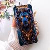 Чехол для Oppo A74 5G CPH2197 CPH2263 Милый Лев Модный Расписной Чехол Мягкий Силиконовый Чехол для Oppo A74 A 74 OppoA74 5G Чехлы Сумки