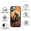 Потрясающий чехол для телефона на горный велосипед для iPhone 15,14,13,12,11,Plus,Pro,Max Mini, с магнитной беспроводной зарядкой MagSafe