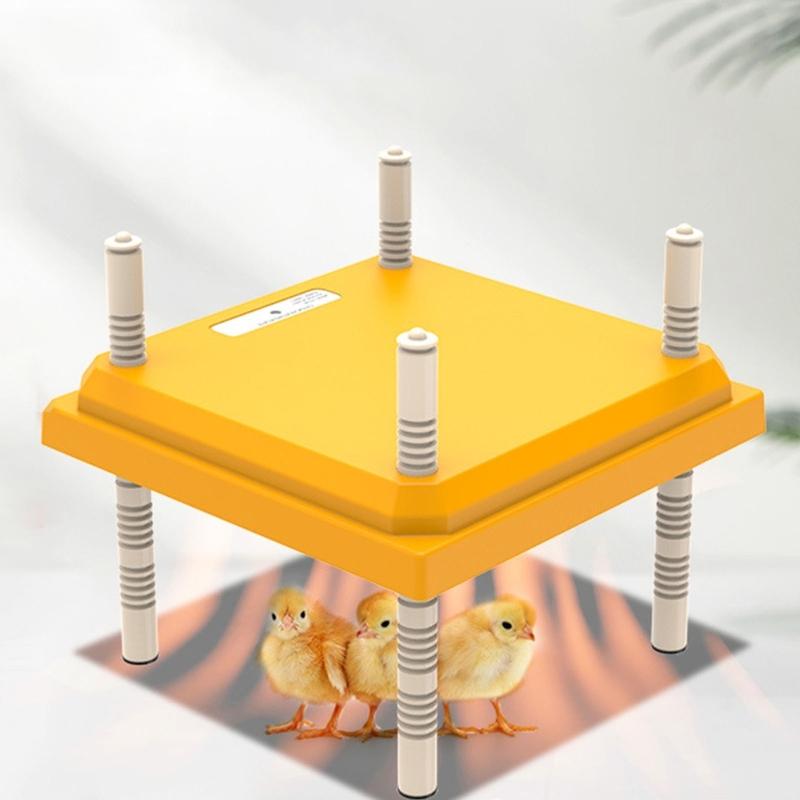 220V Height Adjustable Chicken Brooder Heating Plate for Chick Providing Cozy Warmth in Cold Weather