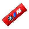 Nappa Leather Car Sticker Car Roof Interior Door Handle Protective Cover With BMW M Logo Fit For 1 3 5 7 Series X1 X3 X5 X6 M Sp EV2