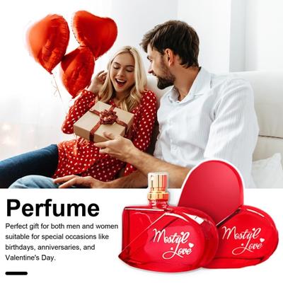 50 мл Love Ladies Perfume Прочный аромат сердца Духи для фестивалей ко Дню святого Валентина